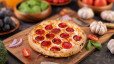 Pizza salami: the recipe