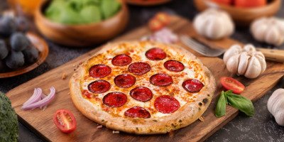 Pizza salami: het recept