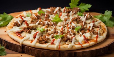 Indulge in Canadian Delights: Donair Pizza!